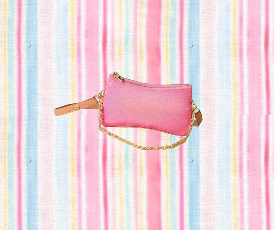 Pink summer bag