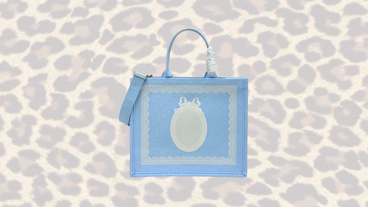 Blue tote