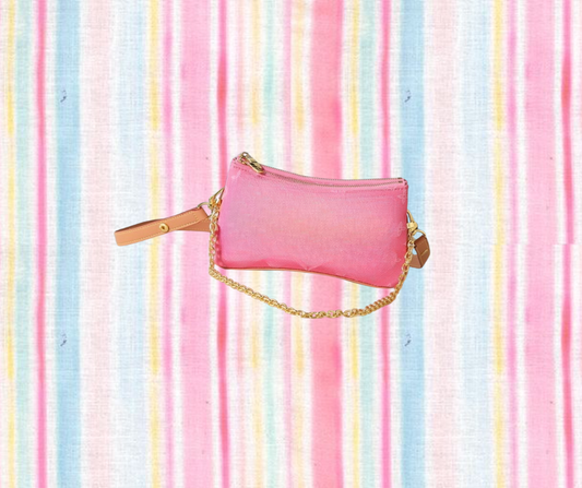 Pink summer bag