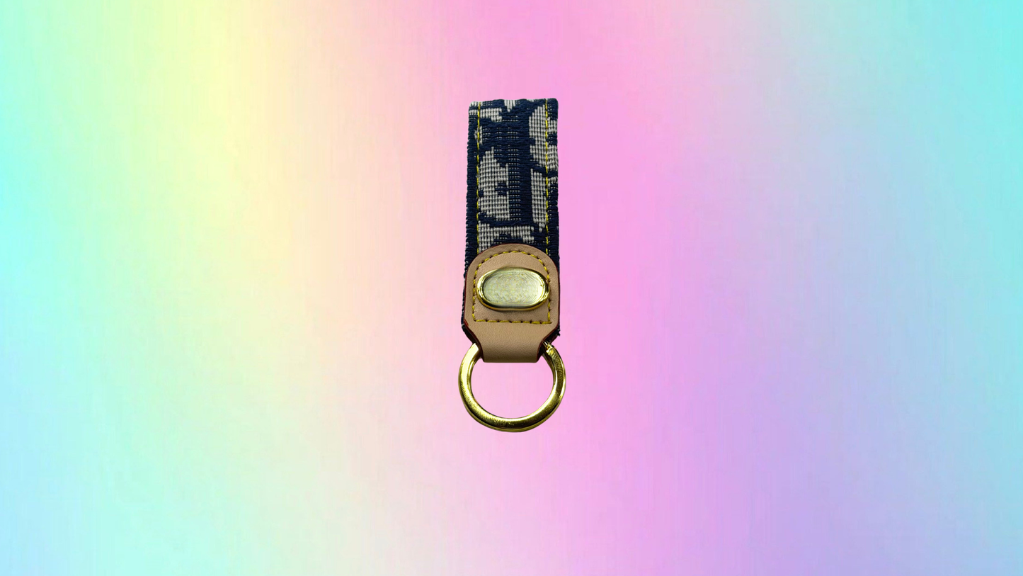 Navy keychain
