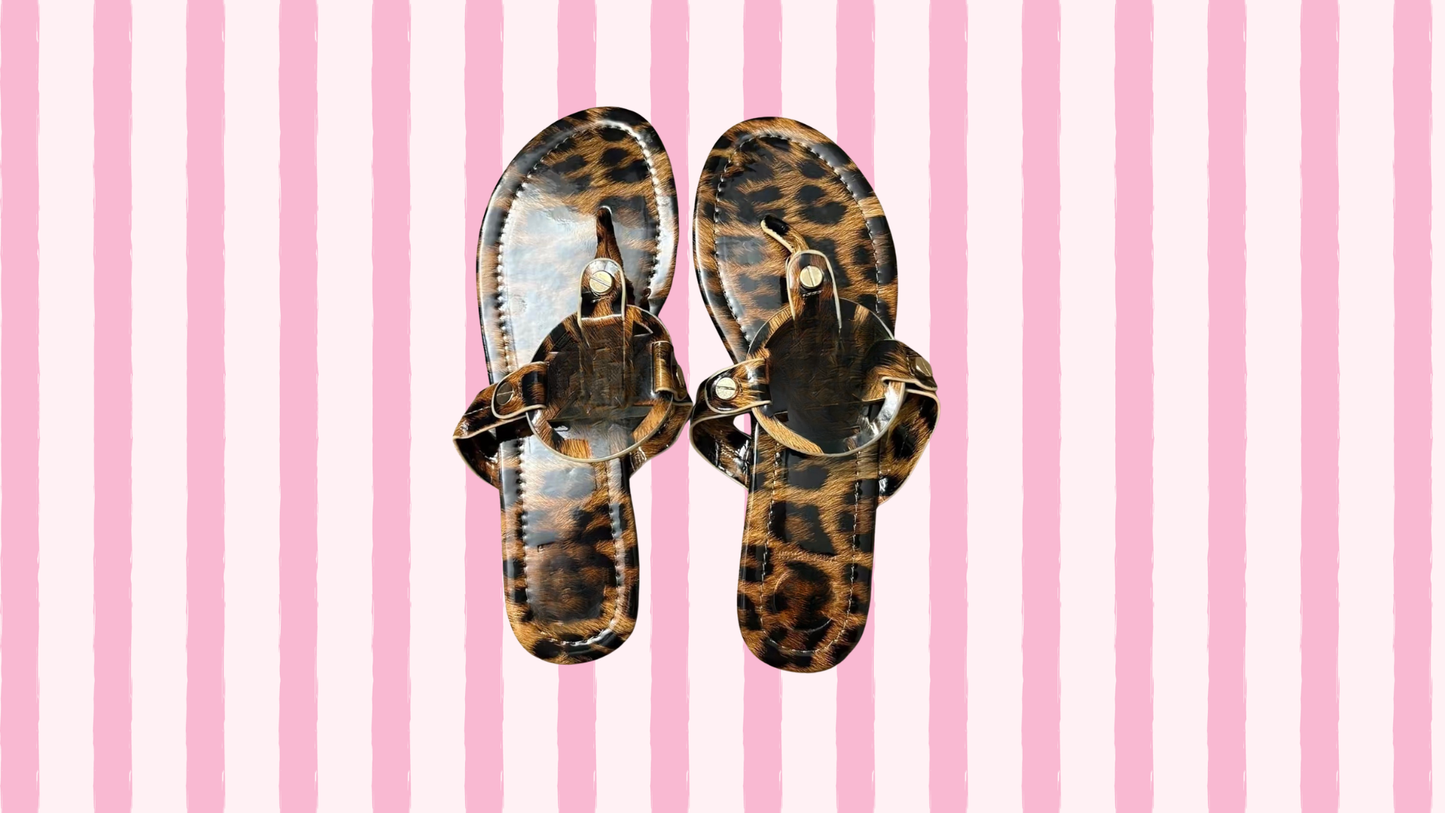 Cheetah Sandals