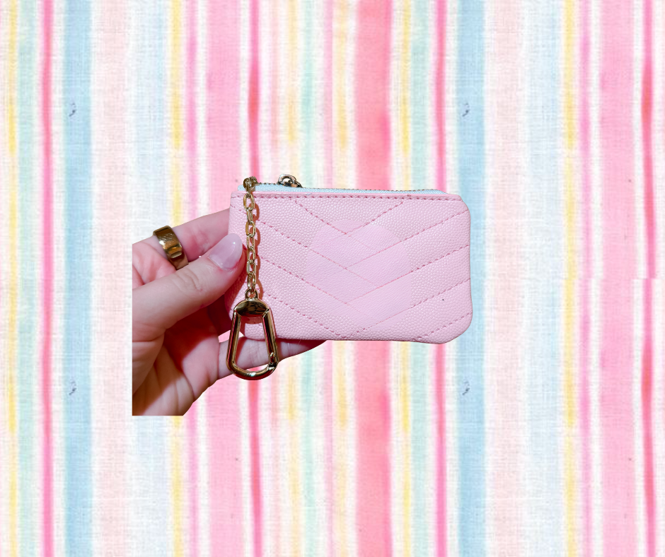 Pink card holder!