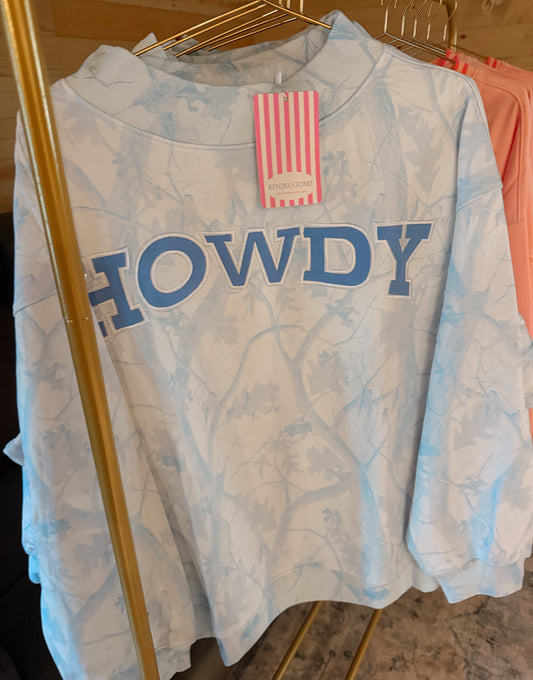 Howdy Mock neck
