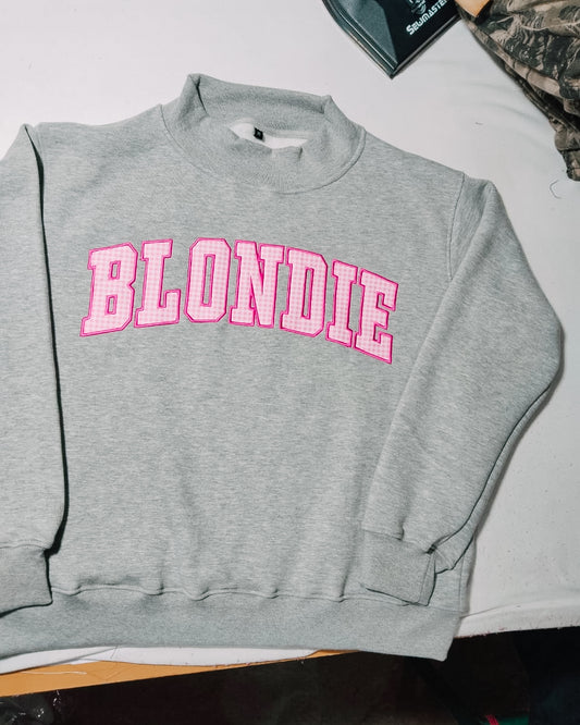 Blondie Mock neck