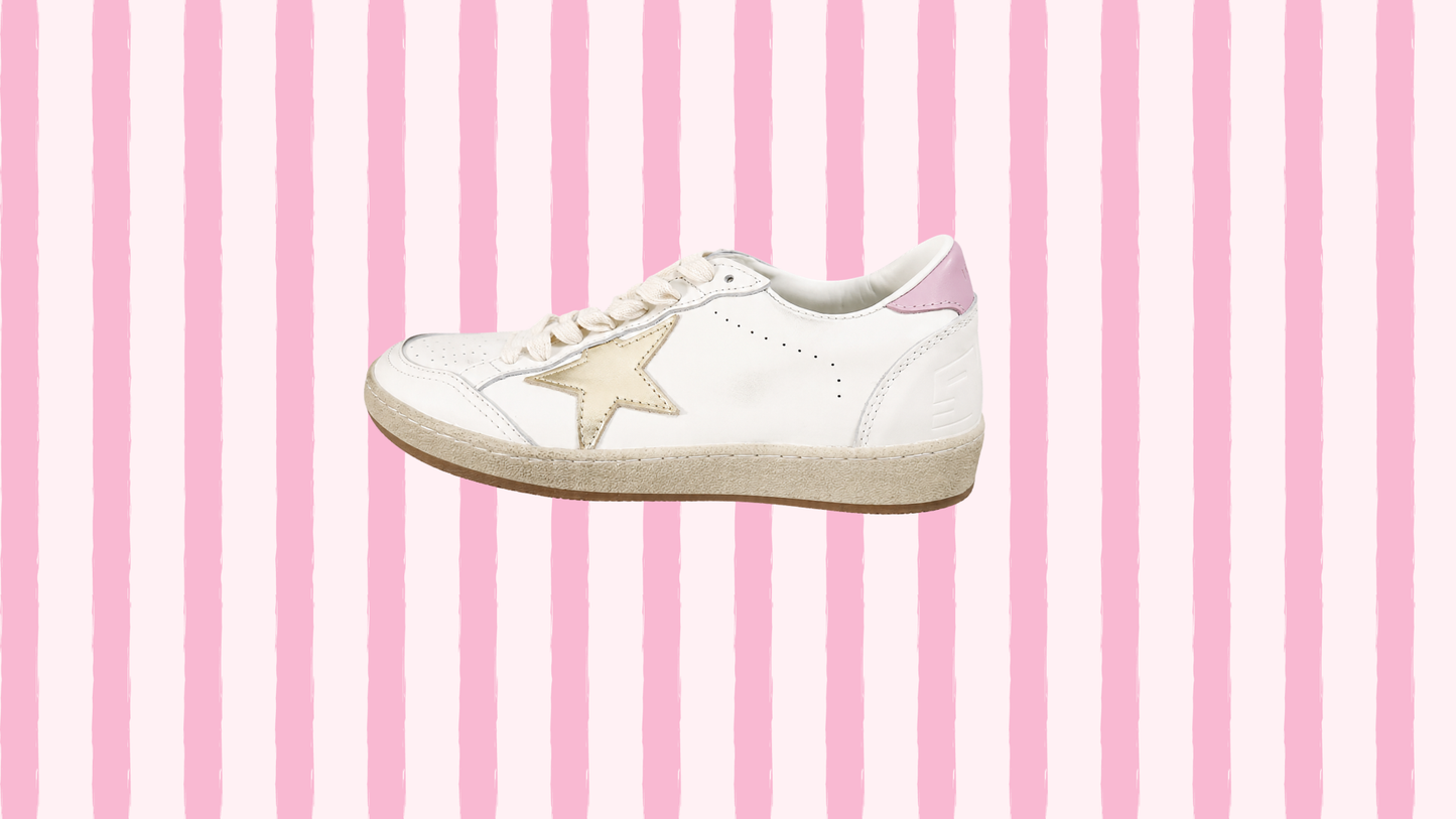 Gold star sneakers