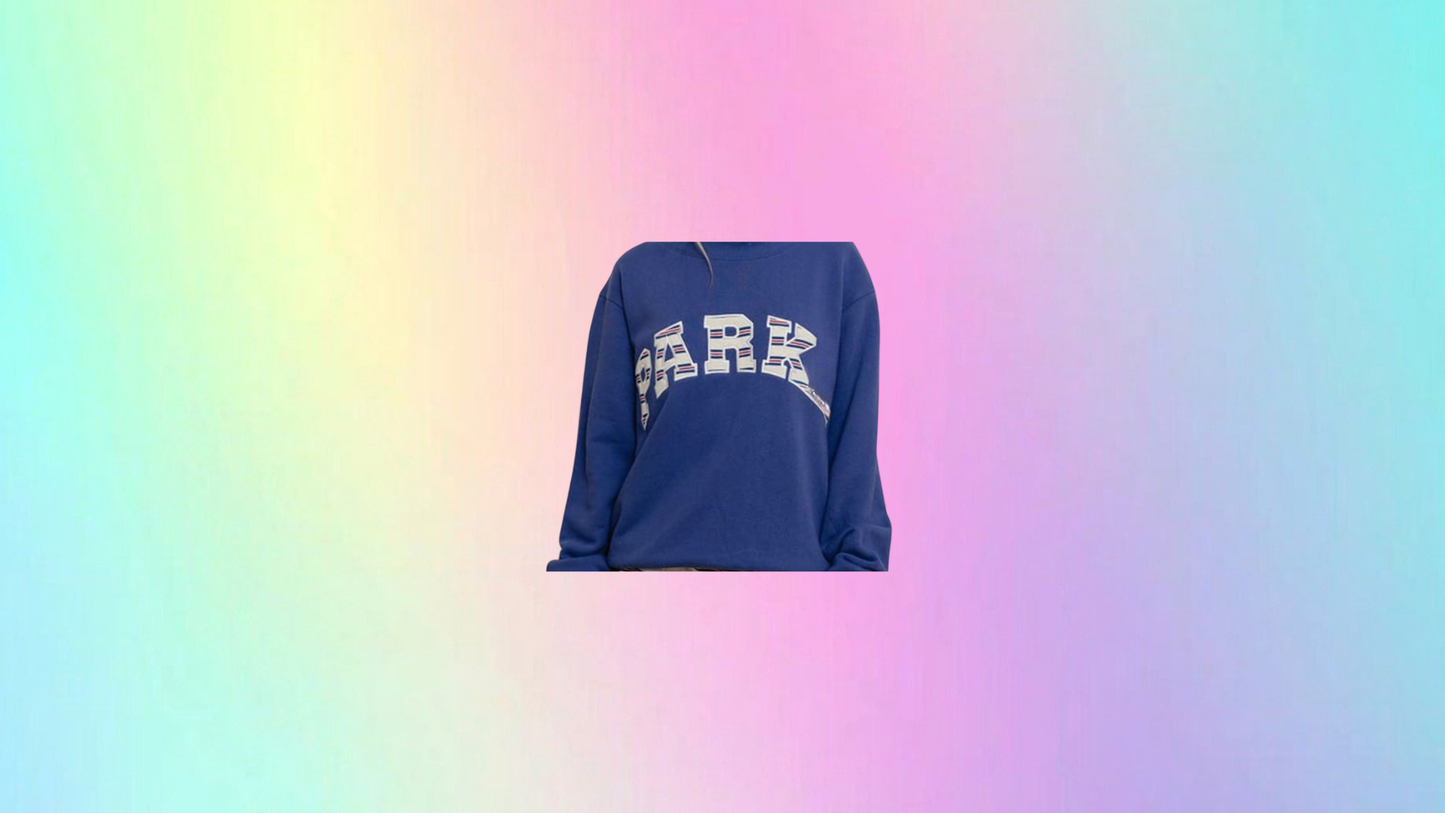 Stripped mockneck