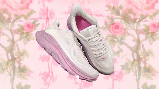 Pink sneakers