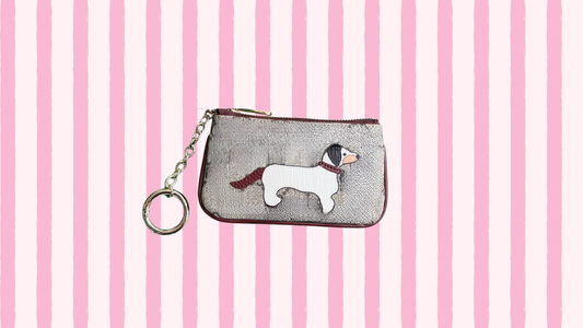 Weenie dog wallet