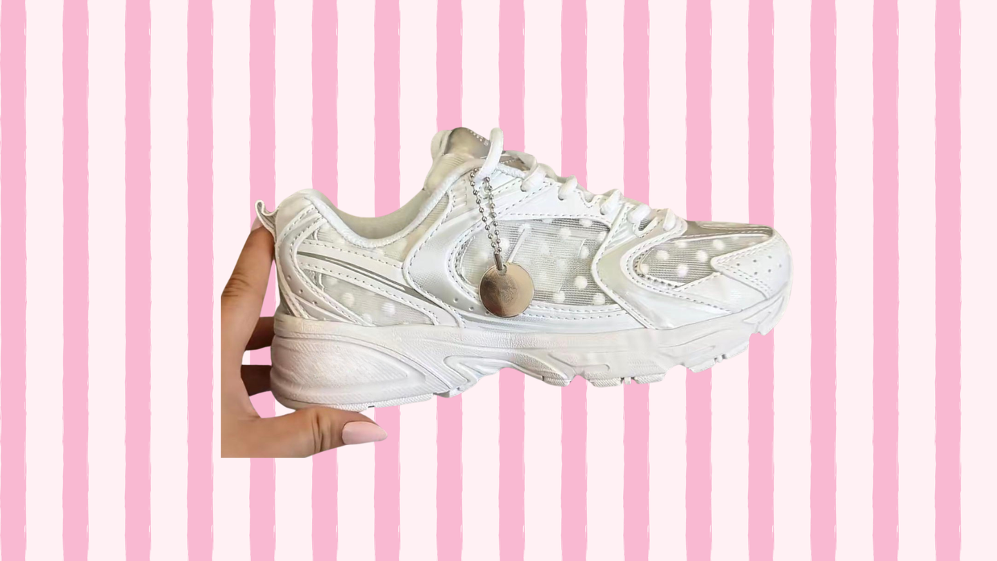 Polka dot sneakers